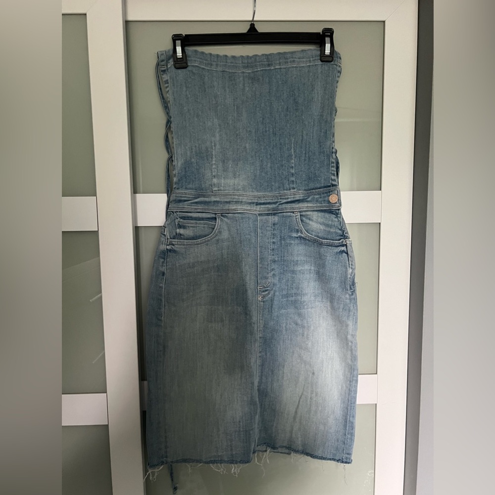 Mother denim open back dress size 26